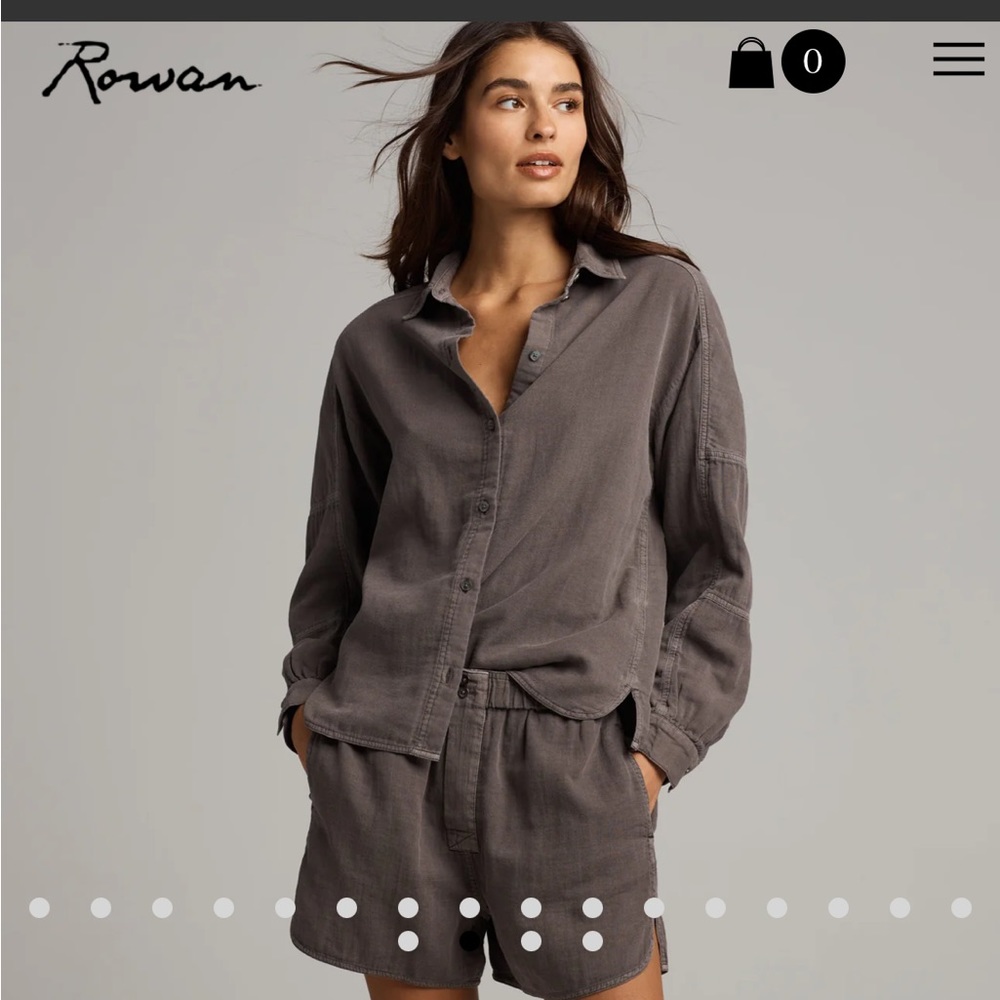 Rowan “Joan” shirt, XS